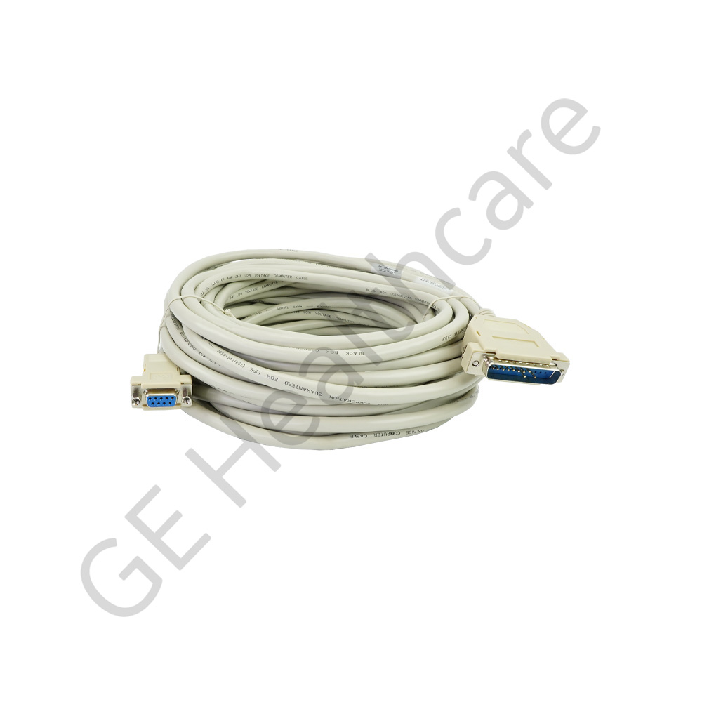Cable DB25M to DB9F 50ft Serial