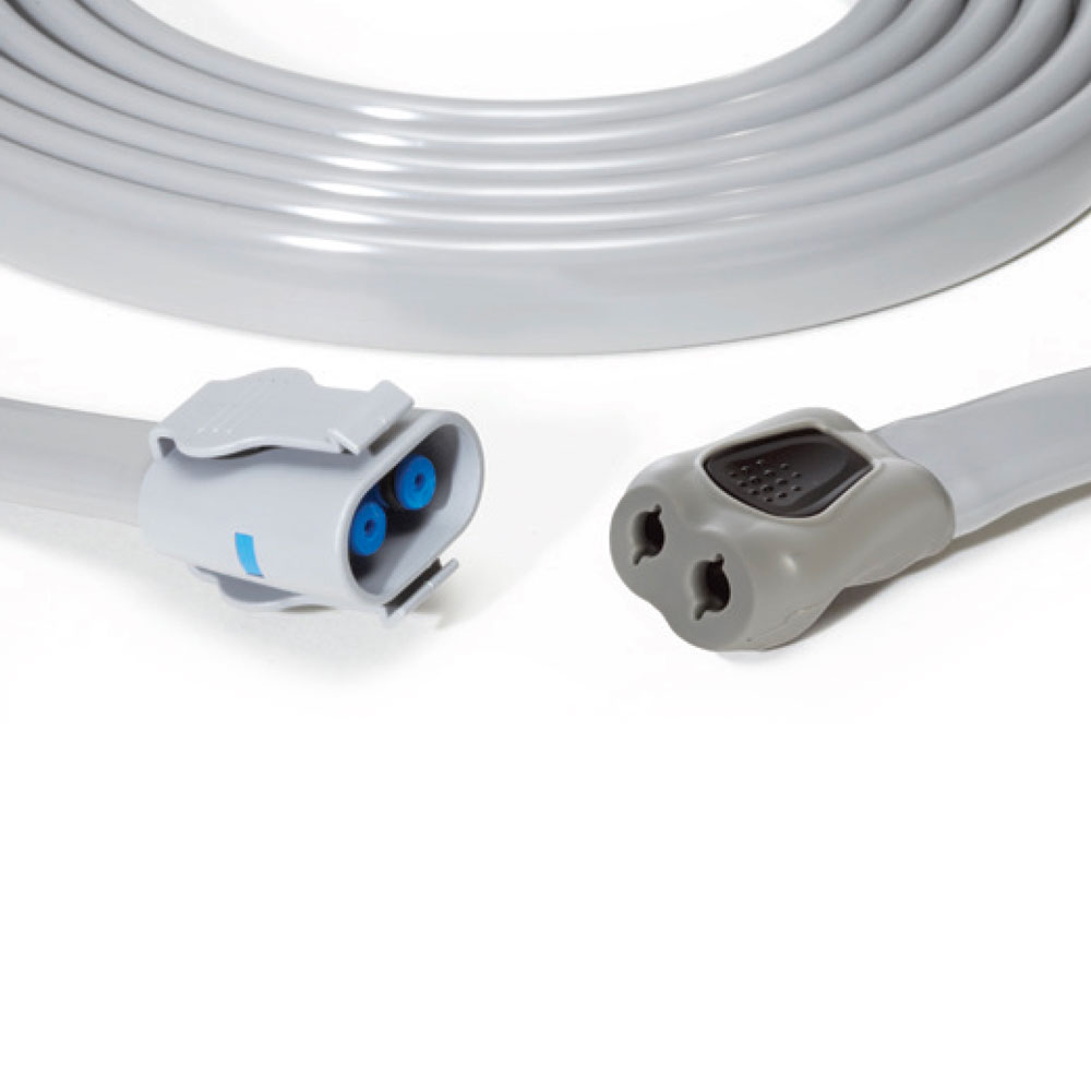12 ft (3.6M) DINAMAP Hose, Adult-Pediatric, Round Gray Shroud to DINACLICK Connector 12 ft (3.6M) DINAMAP Hose, Adult-Pediatric, Round Gray Shroud to DINACLICK Connector