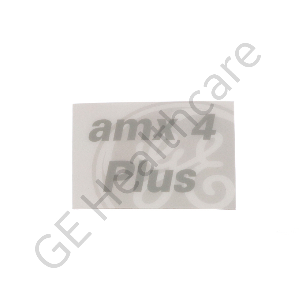 Label for Side of AMX4 Plus Collimator AMX4+