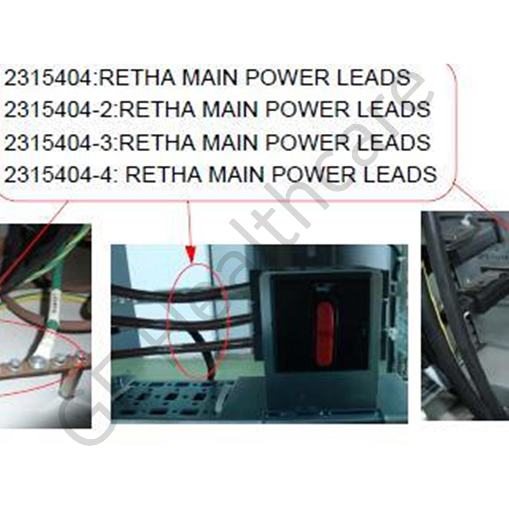 ARETHA MAIN POWER LEADS 2315404-2 ARETHA MAIN POWER LEADS 2315404-2