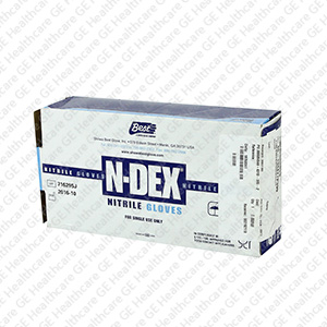 Dispenser Of 100 #6005 Medium N-Dex Nitrile Disposable Gloves Dispenser Of 100 #6005 Medium N-Dex Nitrile Disposable Gloves