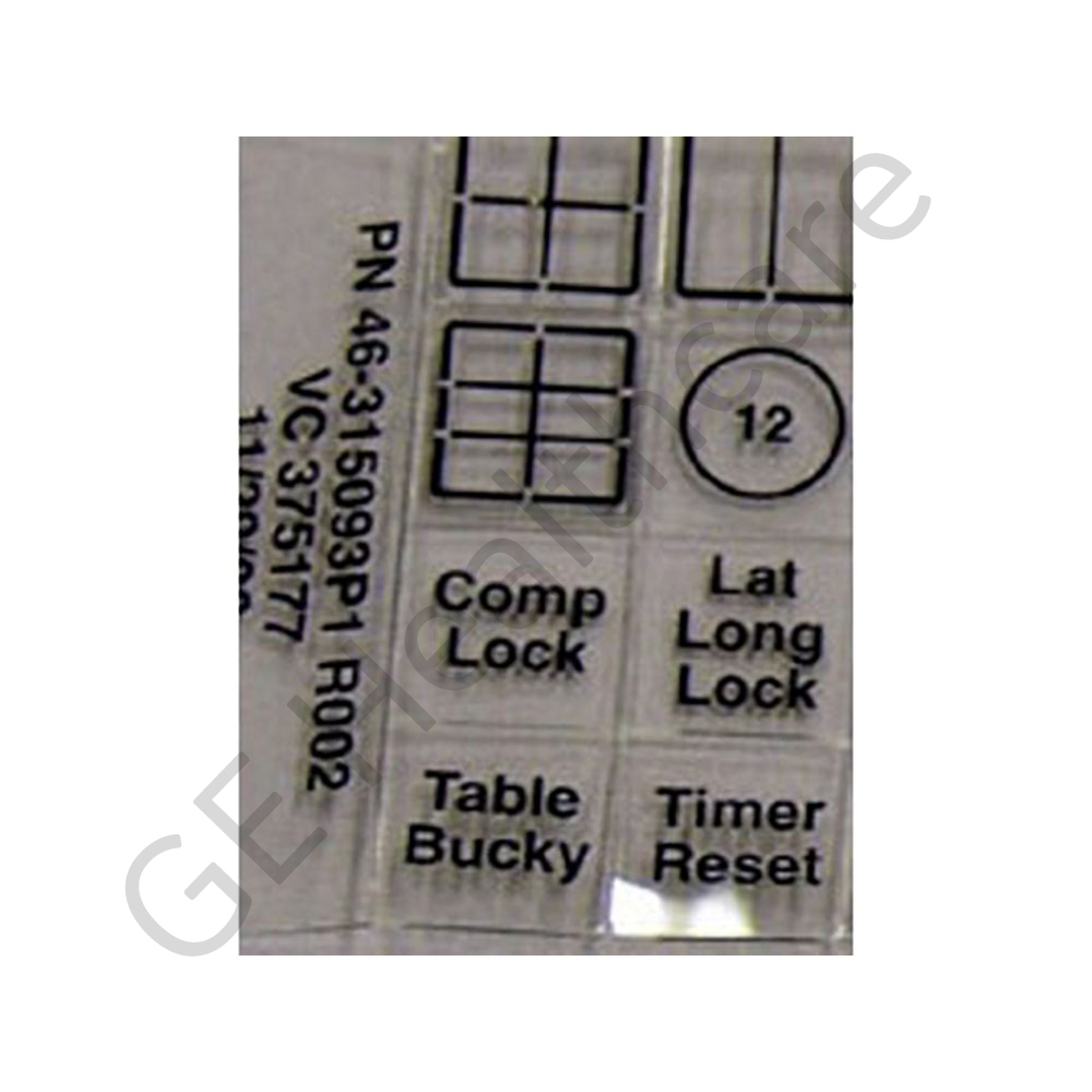 LABEL SET 46-315093P1 LABEL SET 46-315093P1