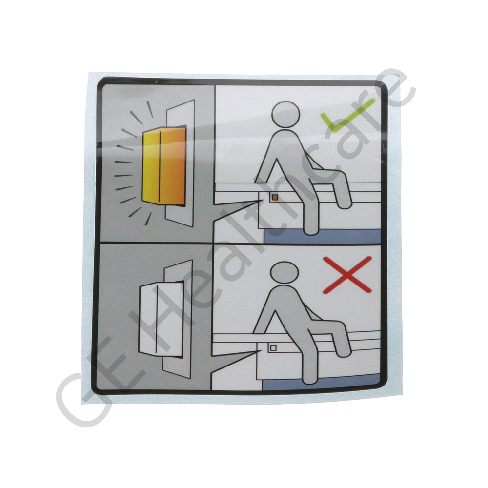 Warning Label for FC table Inhibition Button Warning Label for FC table Inhibition Button