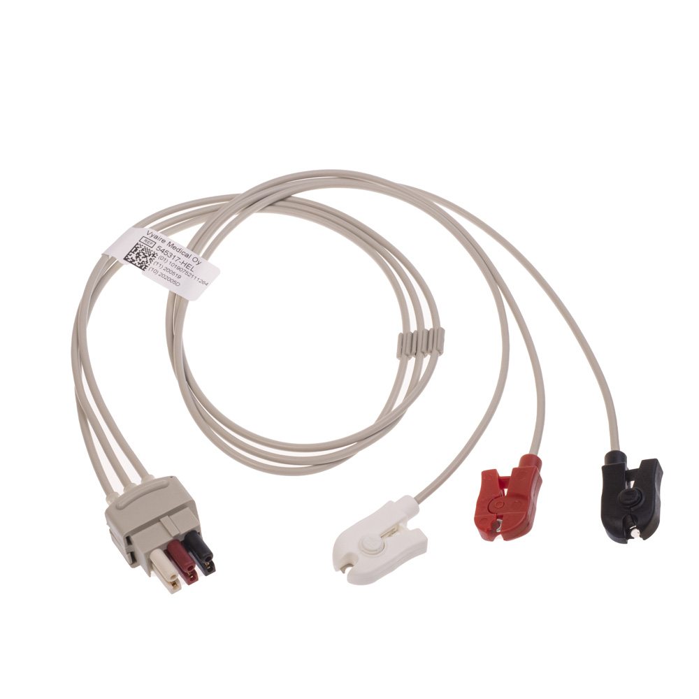 3-Lead Set with Clips 0.75m 30 3-Lead Set with Clips 0.75m 30