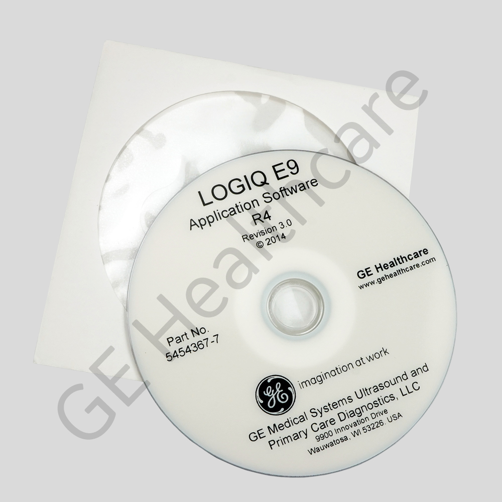 LOGIQ E9 Application Software Version R4 Revision 3.0 5454367-7