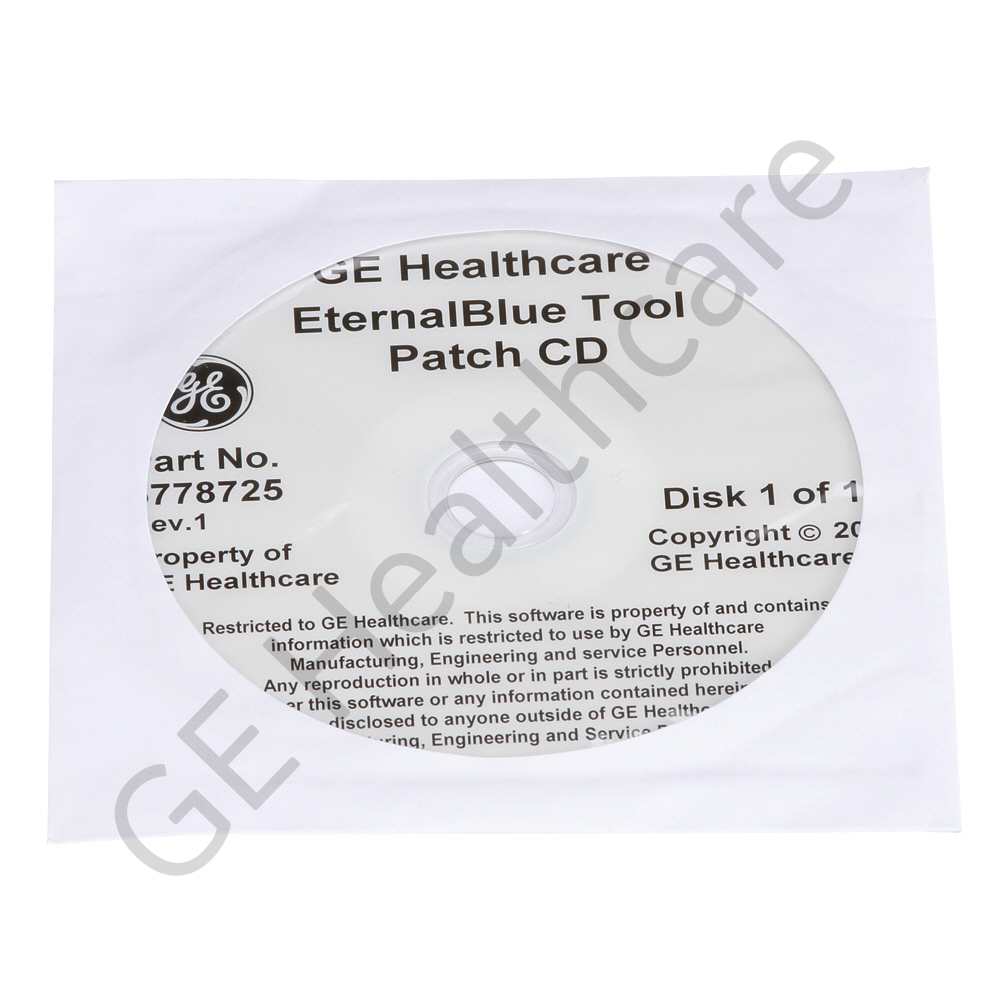 EternalBlue Tool patch CD for Voluson Product