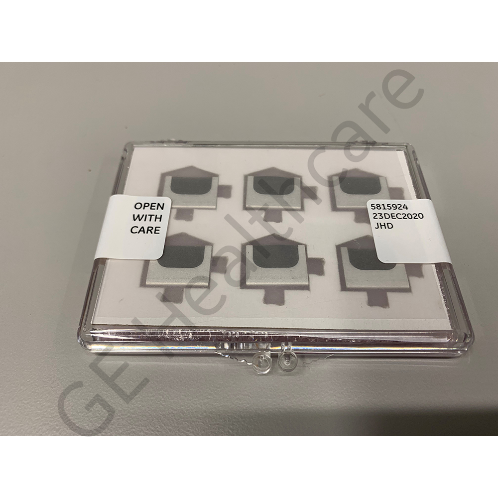 Extraction Graphene foil (set of 6) Extraction Graphene foil (set of 6)