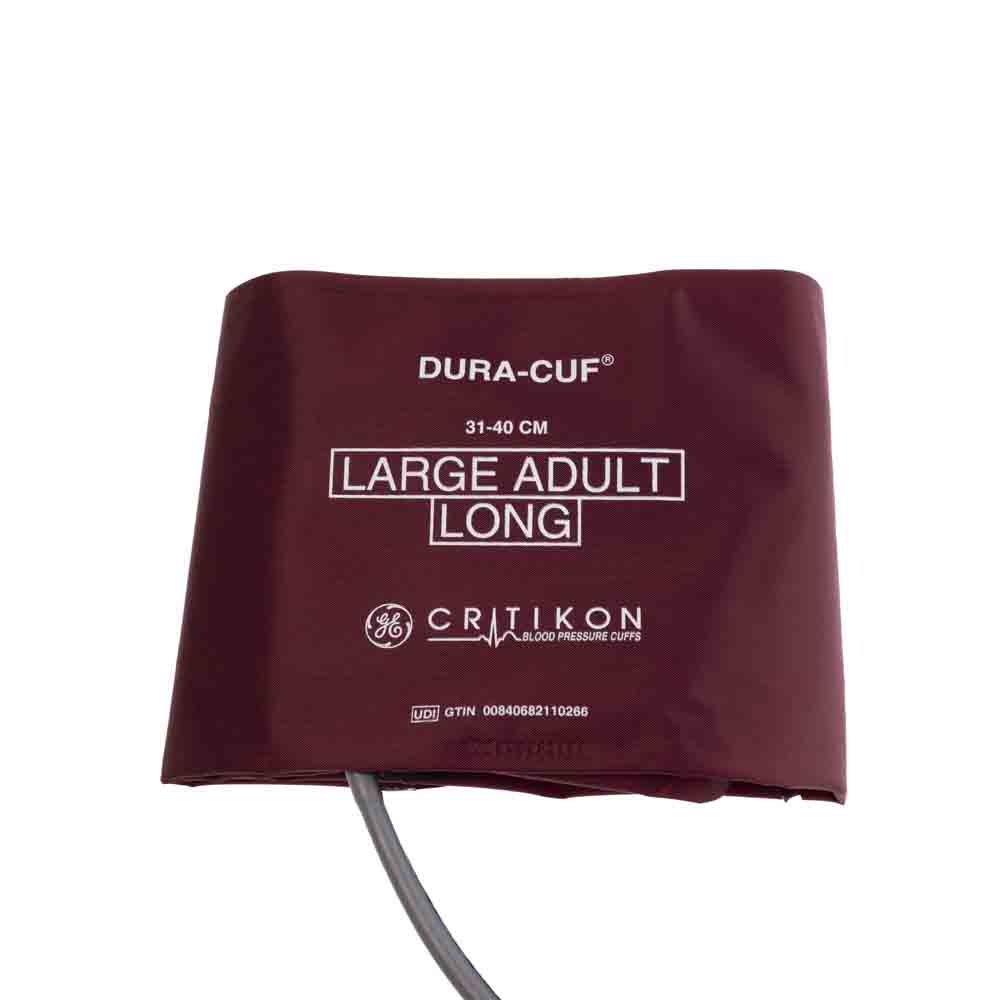 DURA-CUF* Cuff, Large Adult LONG, 1-Tube Screw, Wine (box of 5)