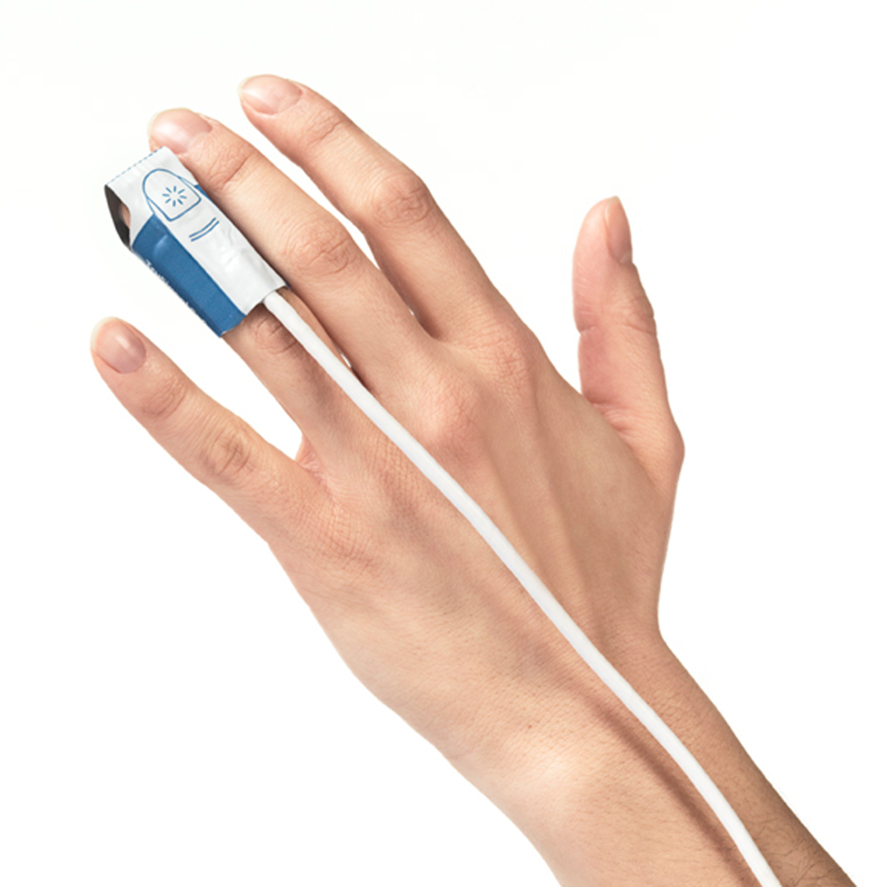 TruSignal SpO2 Disposable Sensor, Adult/Pediatric, 0.3M (QTY 10)