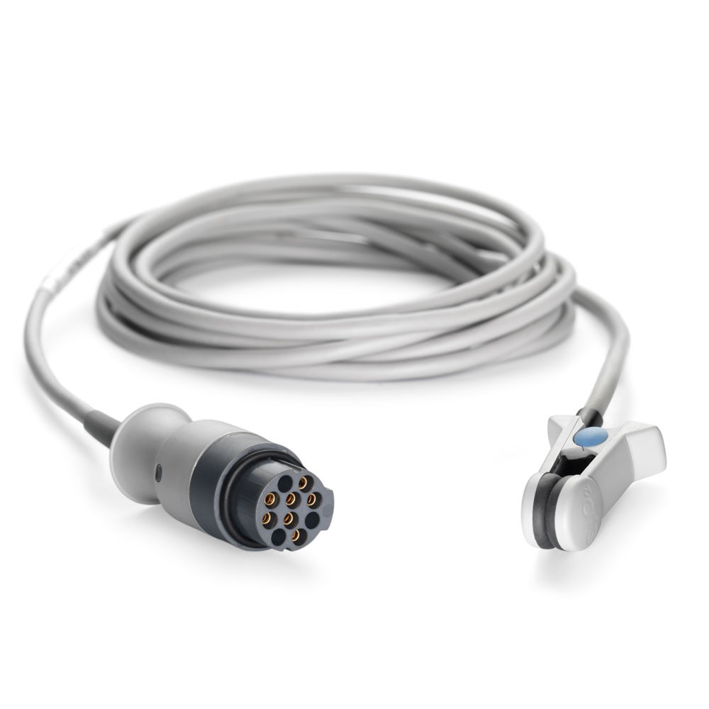 TruSignal™ Integrated SpO2 Reusbl. Sensor, Datex, Ear, Adult/Ped, 4m/13 ft 1/pack